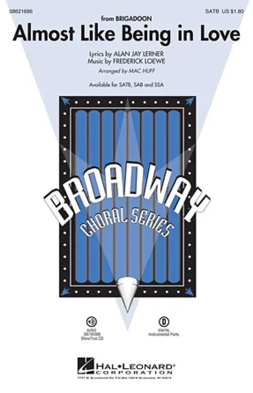 Almost Like Being in Love (Arr. Mac Huff) Frauenchor mit Begleitung