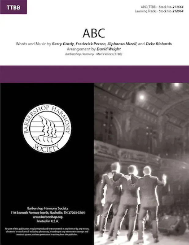 Alphonso Mizell ABC (Arr. David Wright) Männerchor A cappella