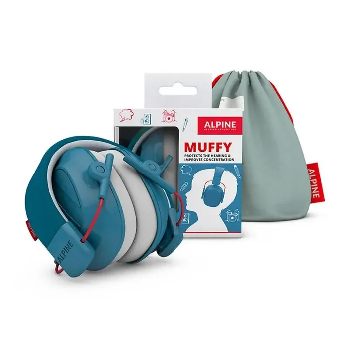 Alpine Hearing Protection Muffy Kids earmuff, blue