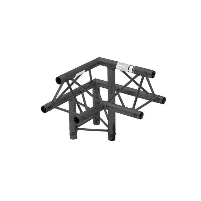 Alutruss Dekolock DQ3-SPAL32 3-Weg Ecke 90° sw