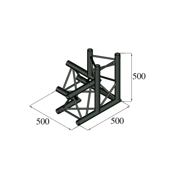 Alutruss TRILOCK S-PAL-34 3-Weg-Ecke / links