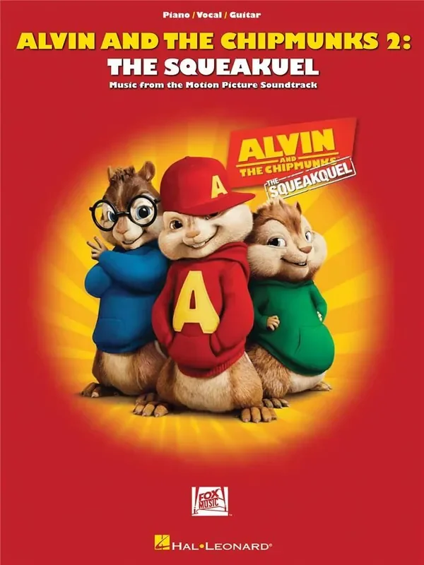 Alvin and the Chipmunks 2 The Squeakquel Klavier, Gesang, Gitarre (Songbooks)