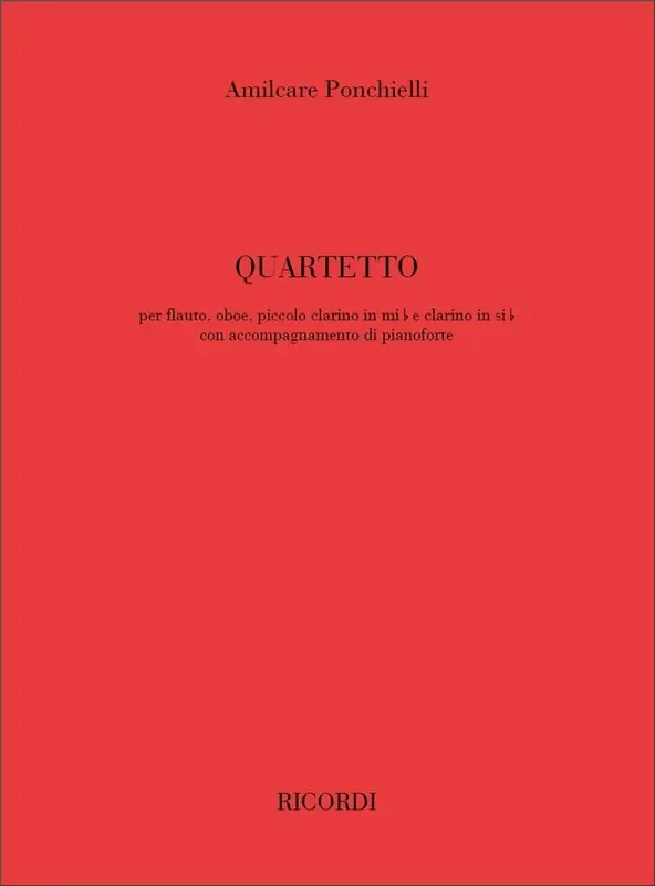 Amilcare Ponchielli Quartetto Kammerensemble