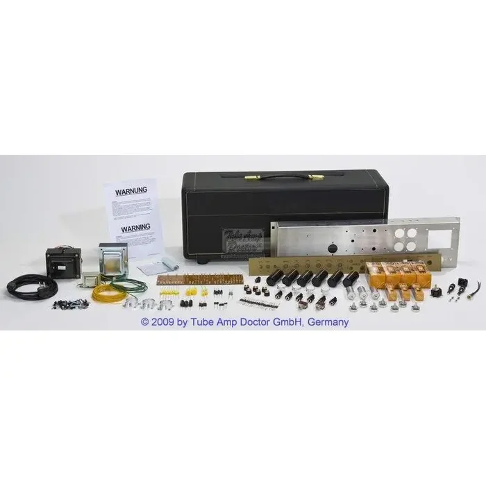 Amp-Kit Plexi 100 Watt Master Volume Top Black Levant 1x K-100WMV-NC 1x K-C100WH