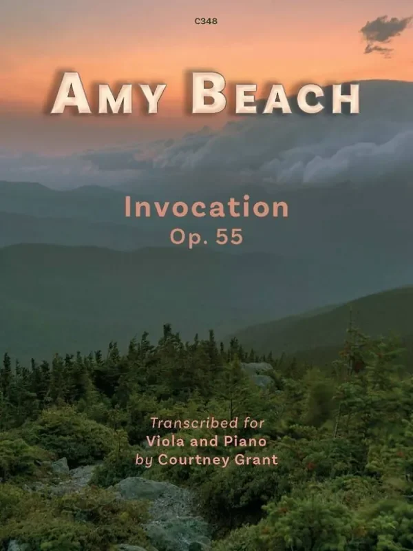 Amy Beach Invocation Op. 55 Viola mit Begleitung