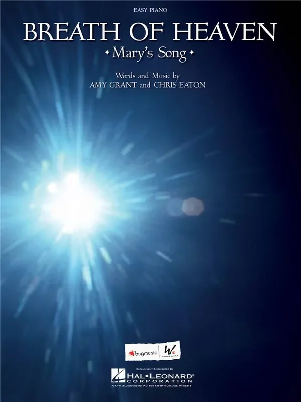 Amy Grant Breath of Heaven (Mary‘s Song) Easy Piano