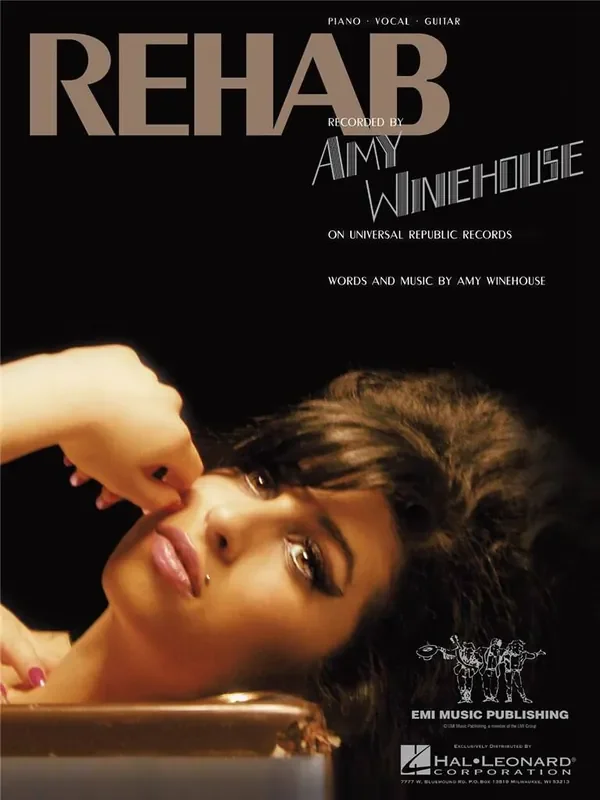 Amy Winehouse Rehab Klavier, Gesang, Gitarre (Songbooks)
