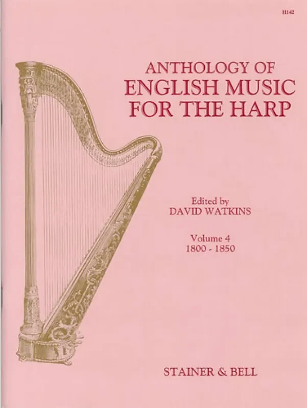 An Anthology Of English Music For Harp Harfe Solo