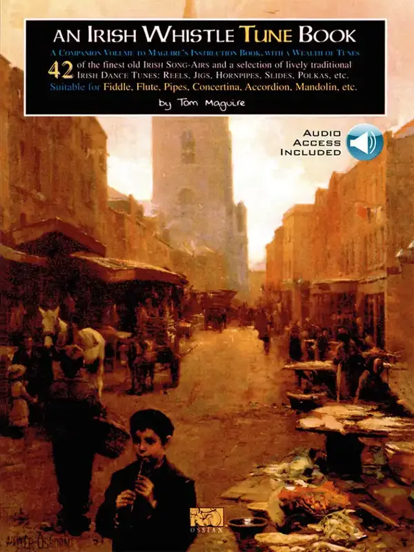 An Irish Whistle Tune Book Tin Whistle