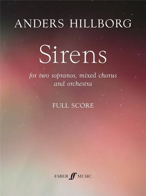 Anders Hillborg Sirens Orchester mit Gesang