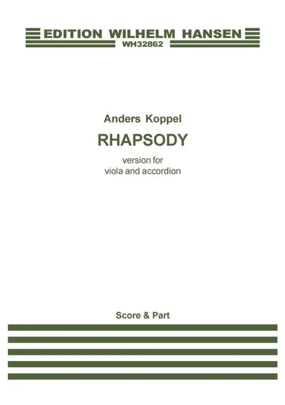 Anders Koppel Rhapsody – 2012 Version Kammerensemble