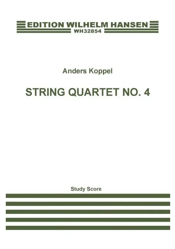Anders Koppel String Quartet No.4 Streichquartett