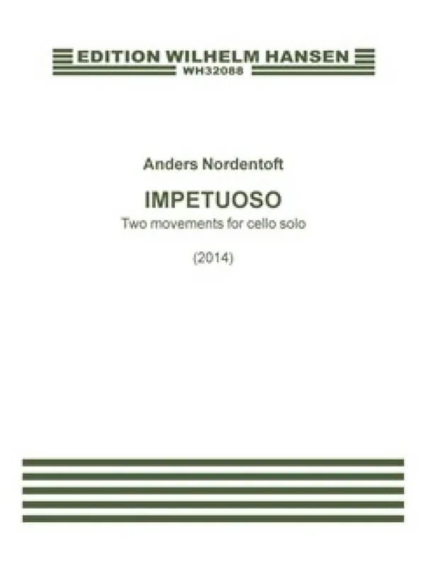 Anders Nordentoft Impetuoso Cello Solo