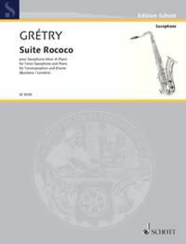 André Modeste Gretry Suite Rococo (Arr. Paul Bazelaire) Orchester mit Solo