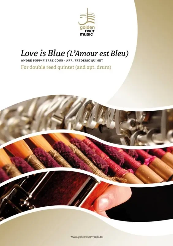 Andre Popp Love is Blue (Arr. Frédéric Quinet) Holzbläserensemble