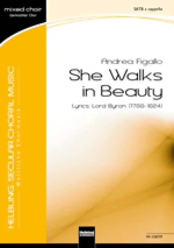 Andrea Figallo She Walks in Beauty Gemischter Chor mit Begleitung