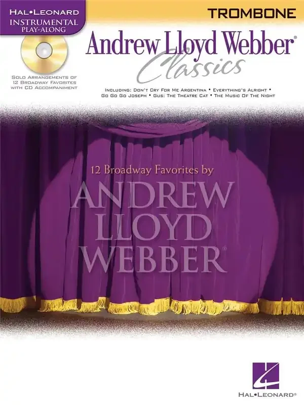 Andrew Lloyd Webber Classics – Trombone Posaune Solo
