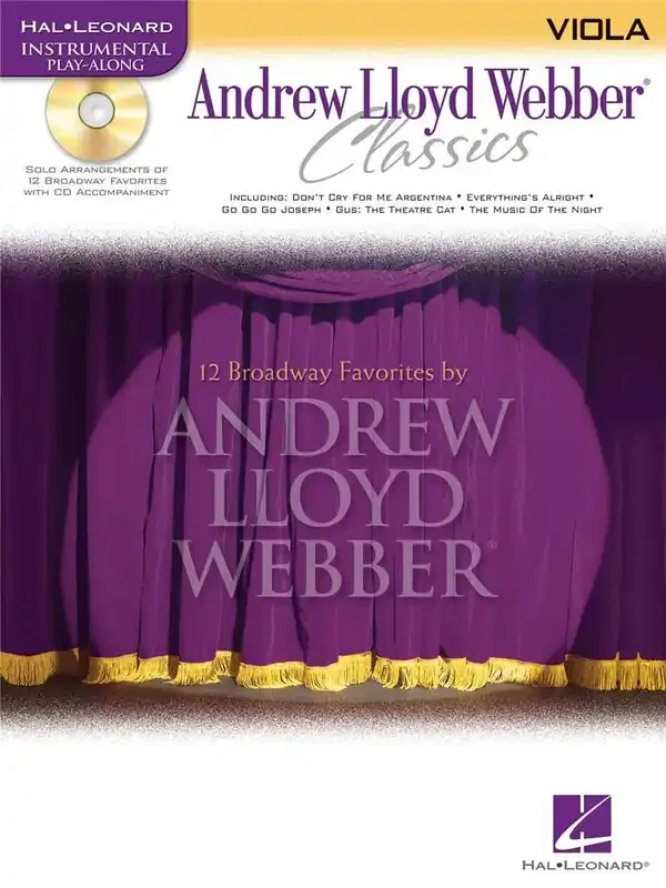 Andrew Lloyd Webber Classics – Viola Viola Solo