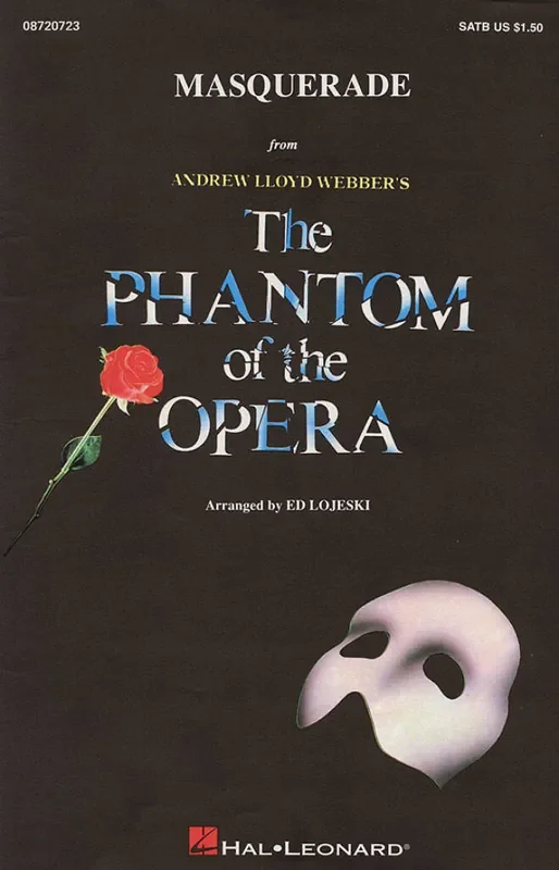 Andrew Lloyd Webber Masquerade (Arr. Ed Lojeski) Gemischter Chor mit Begleitung