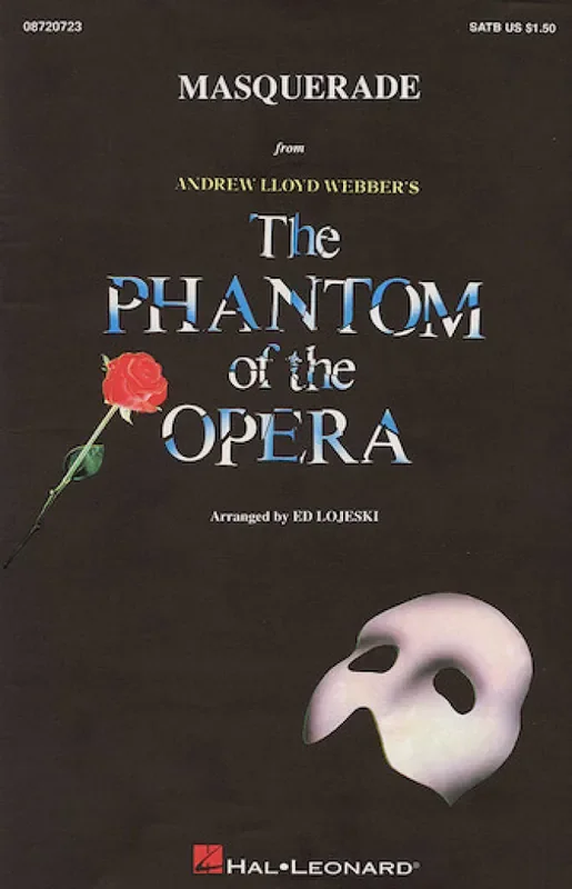 Andrew Lloyd Webber Masquerade (Arr. Ed Lojeski) Gemischter Chor mit Ensemble