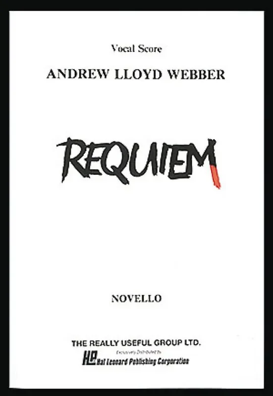 Andrew Lloyd Webber Requiem Gemischter Chor mit Begleitung
