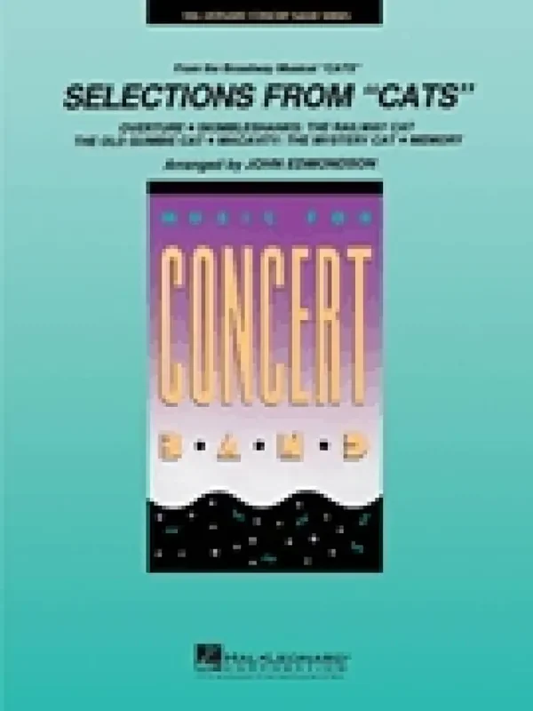 Andrew Lloyd Webber Selections from Cats (Arr. John Edmondson) Blasorchester