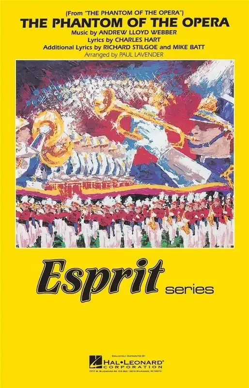 Andrew Lloyd Webber The Phantom of the Opera (Arr. Paul Lavender) Marching Band