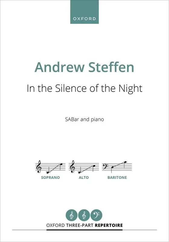Andrew Steffen In the Silence of the Night Gemischter Chor mit Klavier/Orgel