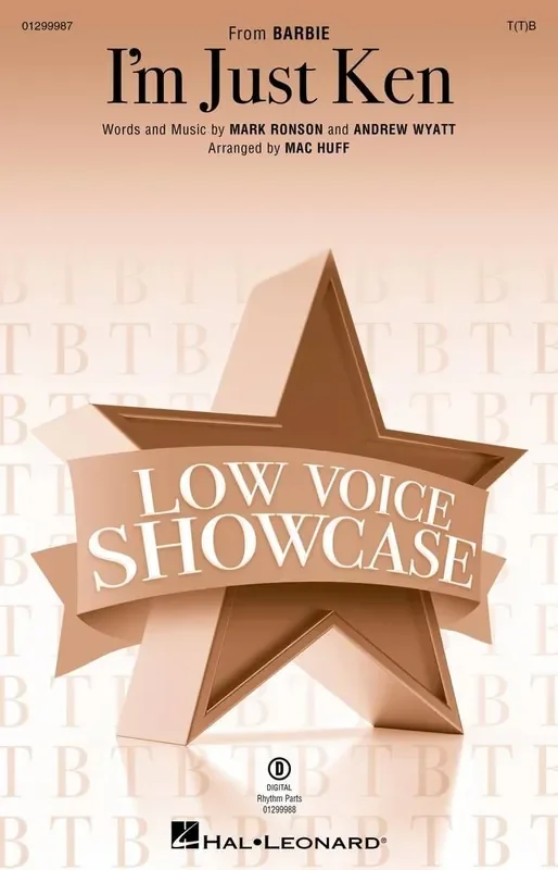 Andrew Wyatt I‘m Just Ken (Arr. Mac Huff) Männerchor mit Begleitung