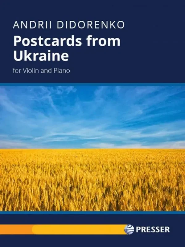 Andrii Didorenko Postcards from Ukraine Violine mit Begleitung