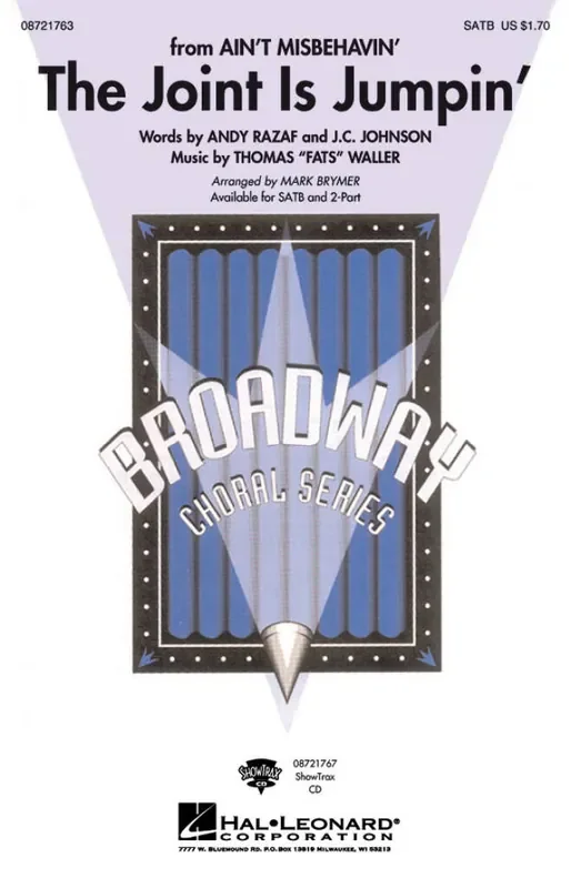 Andy Razaf The Joint Is Jumpin‘ (Arr. Mark Brymer) Gemischter Chor mit Begleitung