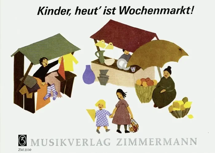 Anke Jährig-Becker Kinder, Heut? Ist Wochenmarkt Gemischter Chor mit Ensemble
