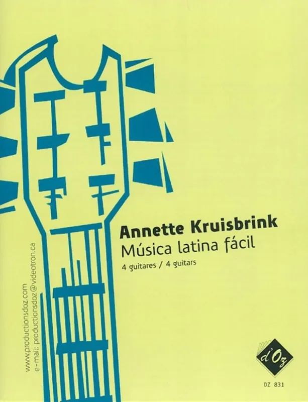Annette Kruisbrink Música latina fácil Gitarre Trio / Quartett