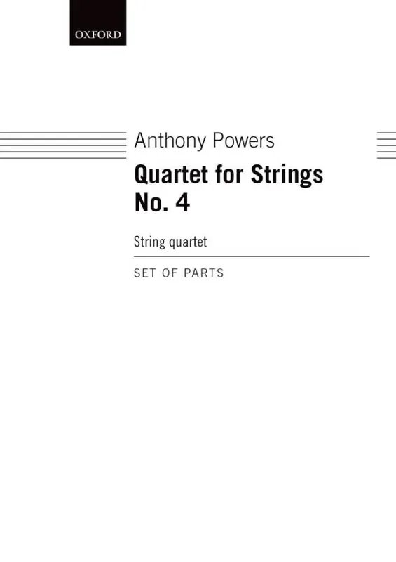 Anthony Powers String Quartet No. 4 Streichensemble
