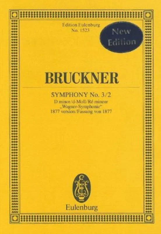 Anton Bruckner Symphony No. 3/2 D minor Orchester