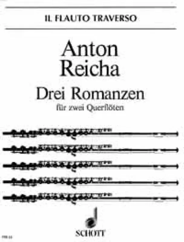 Anton Reicha Romanzen(3) Flöte Duett