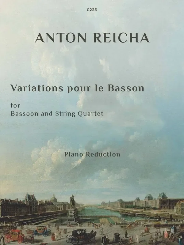 Anton Reicha Variations pour le Basson Fagott mit Begleitung