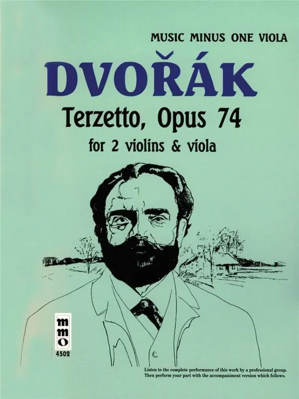Antonín Dvořák Dvorak – Terzetto in C Major, Op. 74 Viola Solo