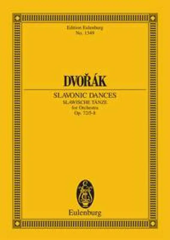 Antonín Dvořák Slavonic Dances Op. 72 No. 5-8 Orchester