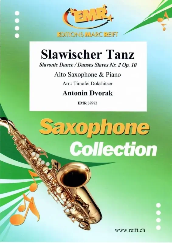 Antonin Dvorak Slawischer Tanz Altsaxophon mit Begleitung