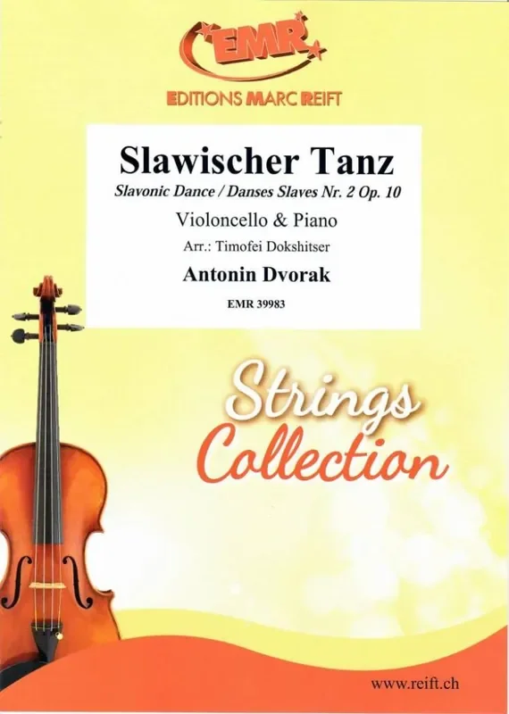 Antonin Dvorak Slawischer Tanz Cello mit Begleitung