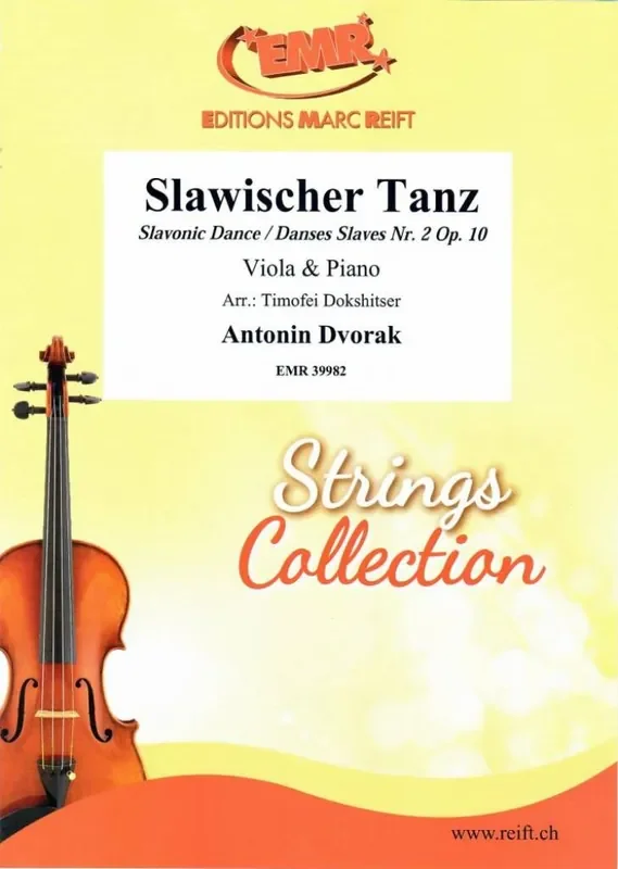 Antonin Dvorak Slawischer Tanz Viola mit Begleitung
