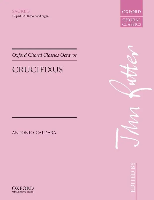 Antonio Caldara Crucifixus Gemischter Chor mit Begleitung