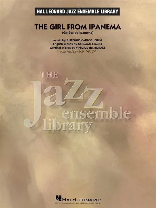 Antonio Carlos Jobim The Girl from Ipanema (Arr. Mark Taylor) Jazz Ensemble