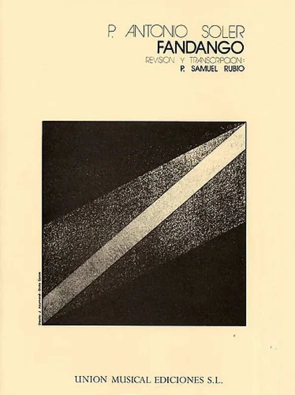 Antonio Soler Fandango Klavier Solo