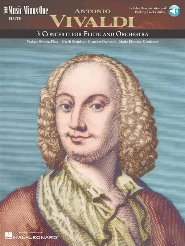Antonio Vivaldi 3 Concerti for Flute & Orchestra Flöte Solo