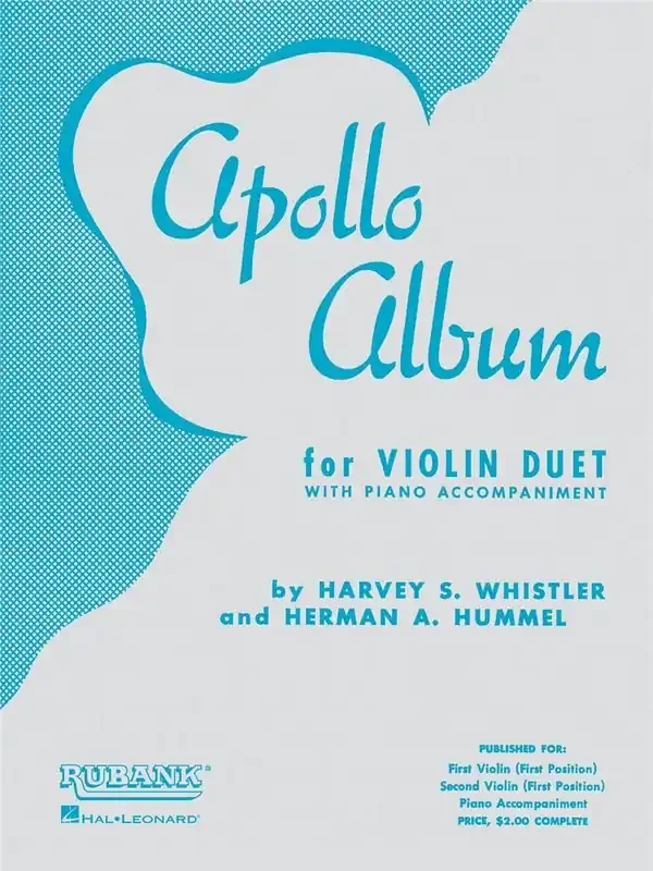 Apollo Album Violine mit Begleitung