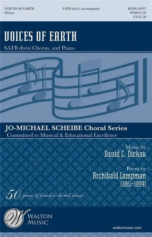 Archibald Lampman Voices of Earth Gemischter Chor mit Begleitung