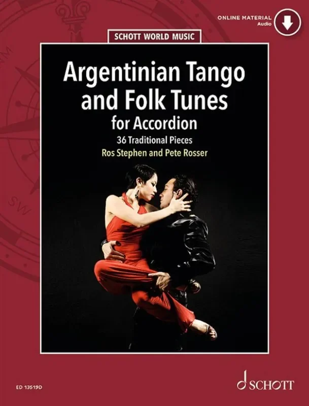 Argentinian Tango and Folk Tunes for Accordion Akkordeon Solo