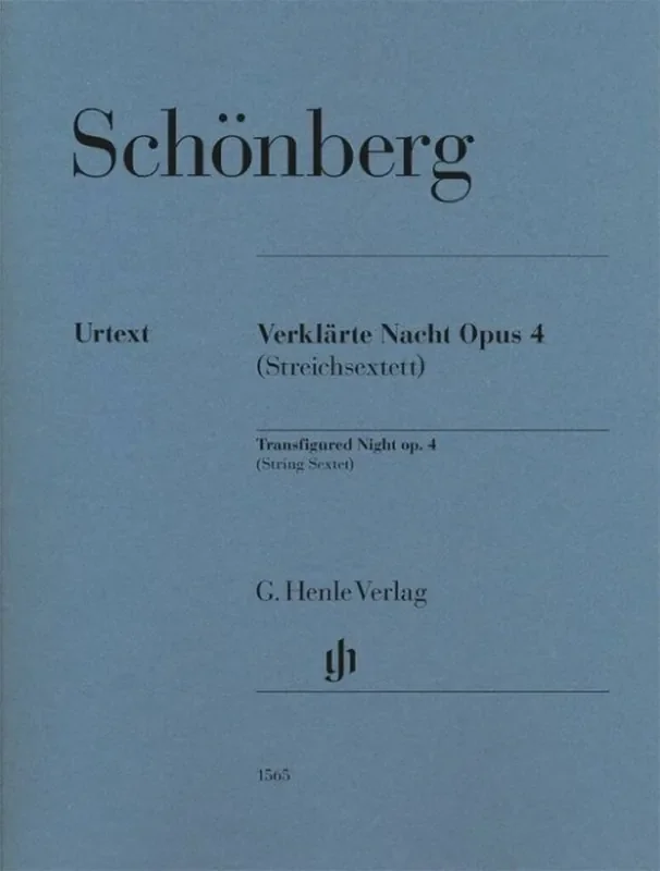 Arnold Schonberg Verklärte Nacht Op. 4 Streichensemble